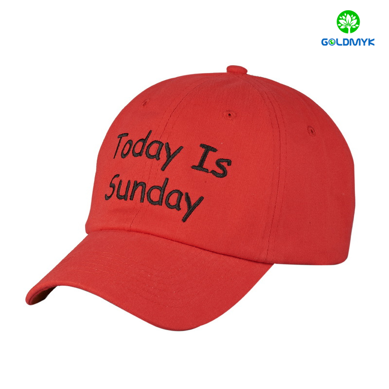 Wholesale Flat embroidery six panels baseball Hat  卸売フラット刺繍 6 パネル野球帽