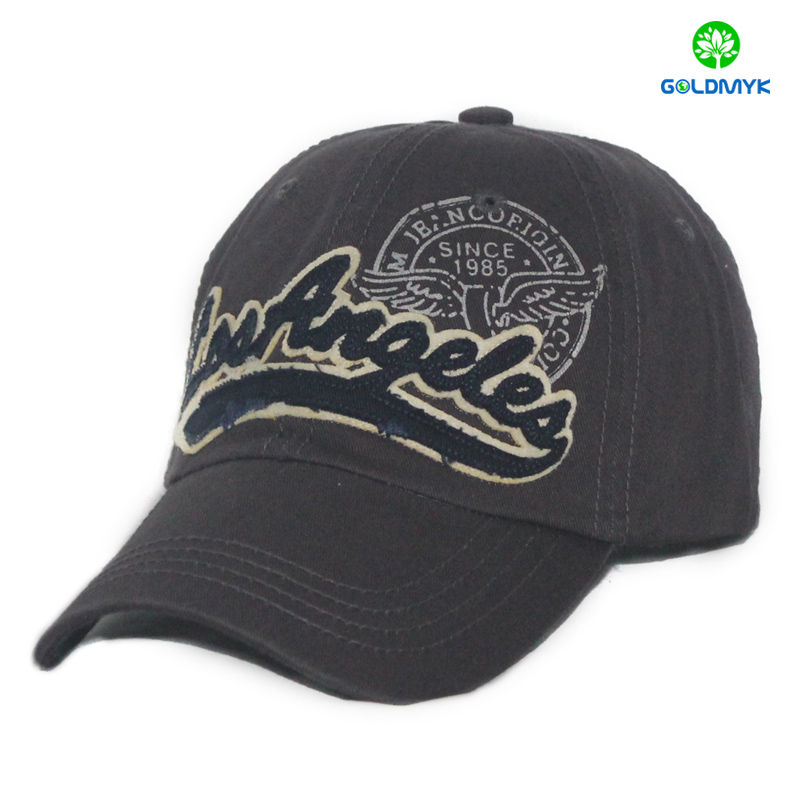 Custom Cotton Printing and Patch Embroidery plain color baseball cap  カスタムコットンプリントとパッチ刺繍無地ベースボールキャップ