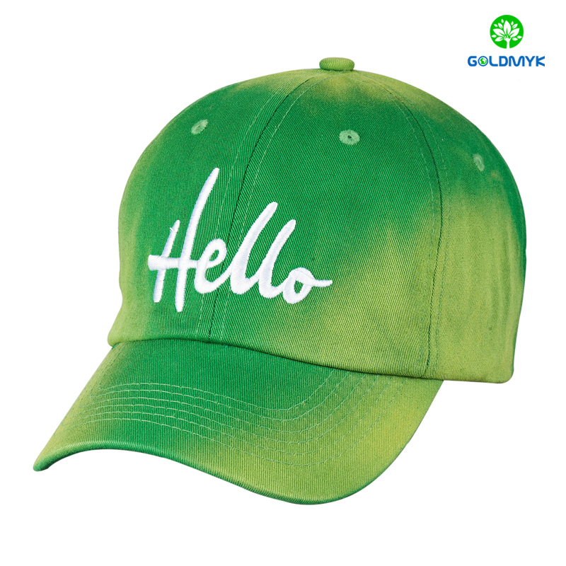 Heavy Cotton Baseball Cap with LOGO printing or Embroidered ロゴプリントまたは刺繍入りのヘビーコットンベースボールキャップ