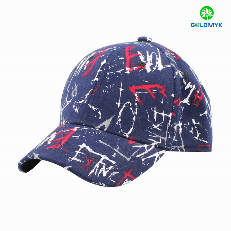 Custom Brushed cotton printing pattern blank six panels flex fit style hat カスタムブラッシュコットンプリントパターンブランク6パネルフレックスフィットスタイルハット