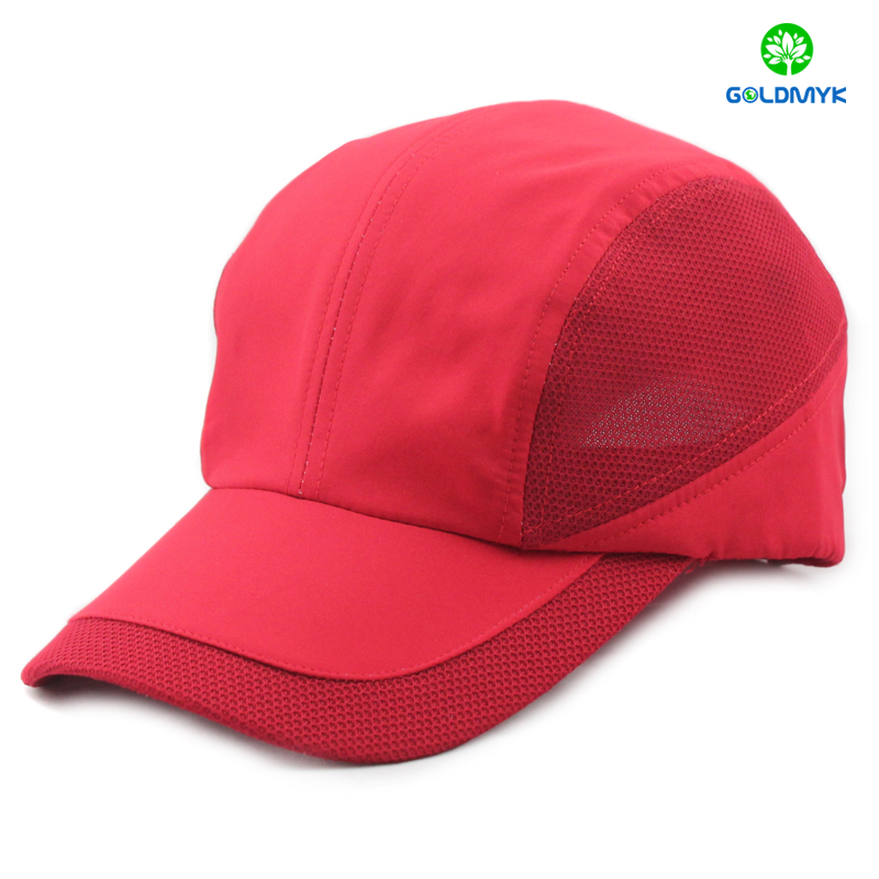 Custom Microfibre Blank Wholesale Running Cap  カスタムマイクロファイバーブランク卸売ランニングキャップ