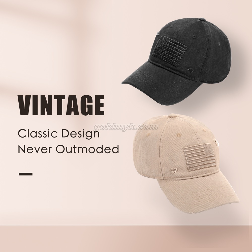 American Flag Washed baseball cap Product details 01 アメリカ国旗 ウォッシュドベースボールキャップ 商品詳細01