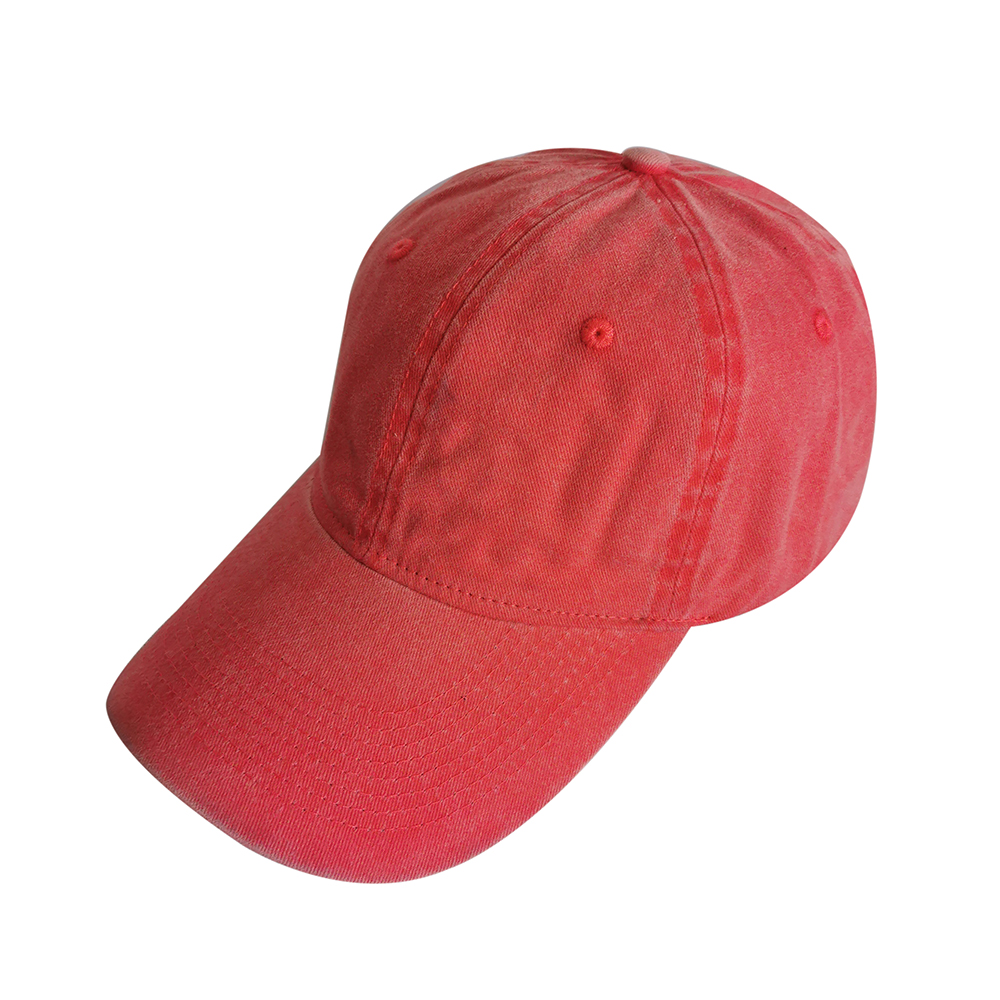 Promotional 100% Cotton Pigment Washed Blank Custom Baseball Cap Hats  プロモーション 100% コットン顔料洗浄ブランク カスタム ベースボール キャップ帽子