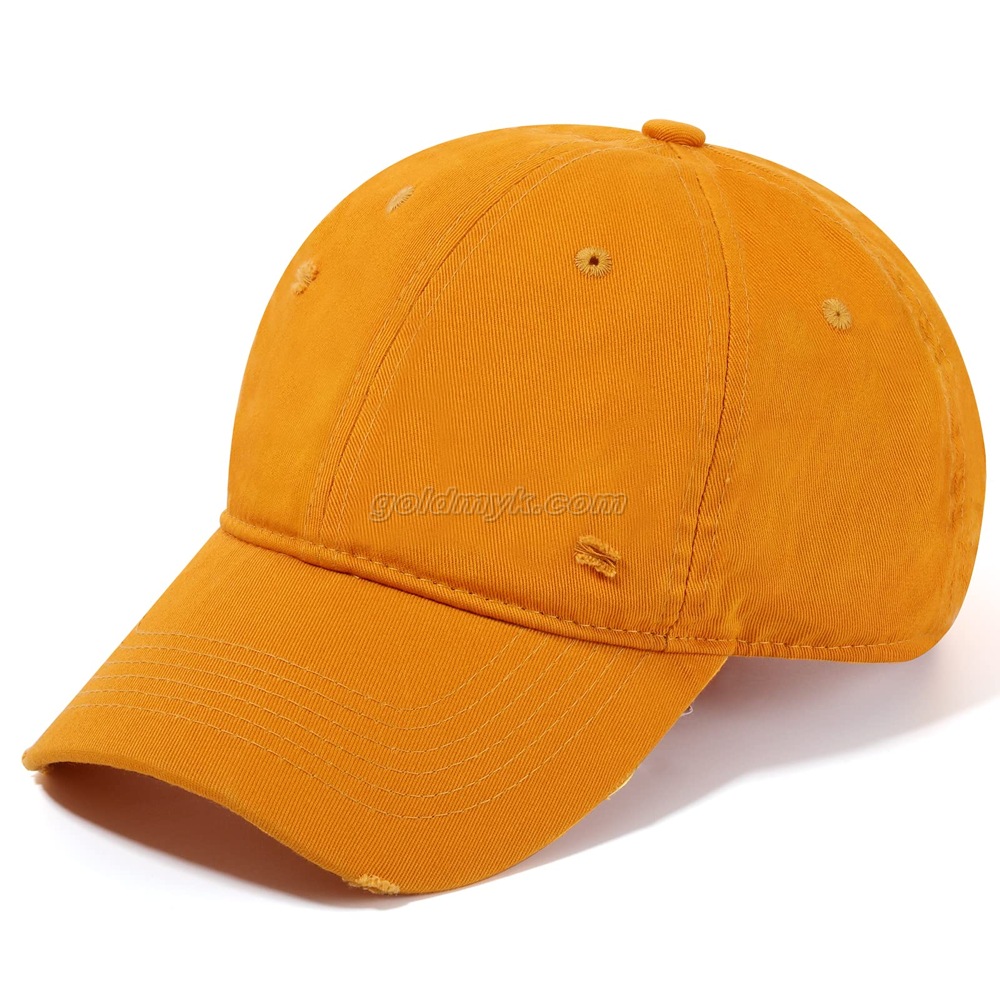 GK230106-001801 Broke Washed baseball cap GK230106-001801 ブロークウォッシュ ベースボールキャップ