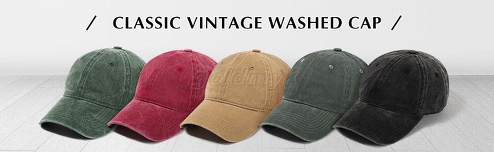 Washed baseball cap Product details 01 ウォッシュドベースボールキャップ 商品詳細01