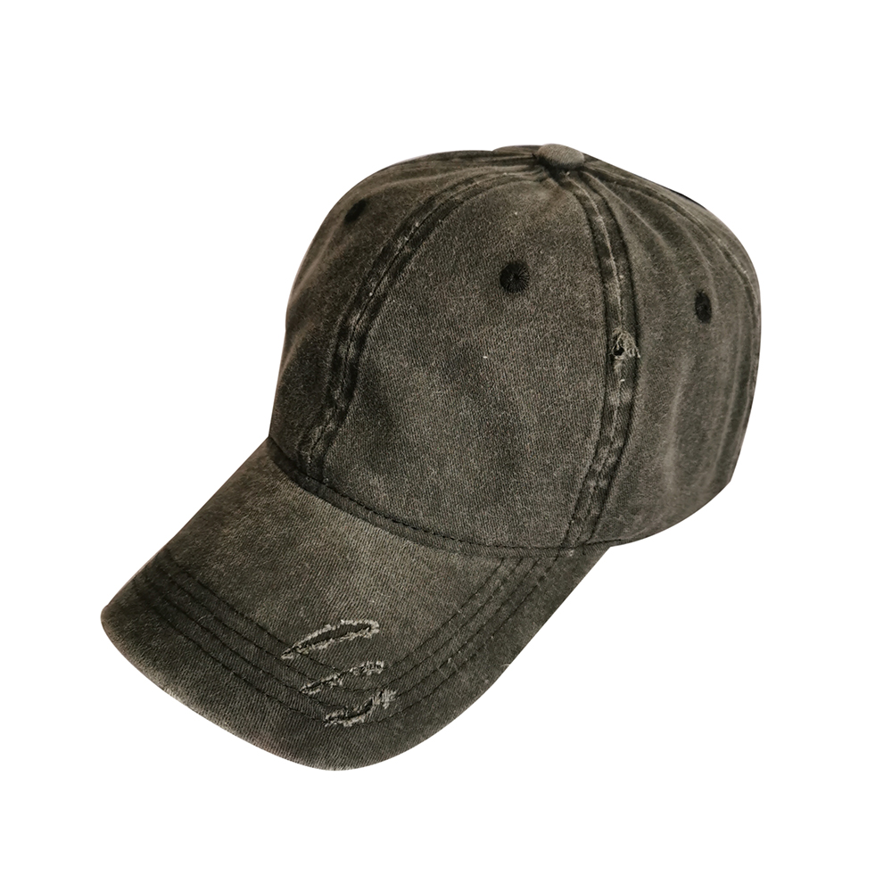 Factory Custom 100% Cotton Sports Baseball Caps With Ponytail Hole Back  ポニーテール穴バック付き工場カスタム綿 100% スポーツ野球帽