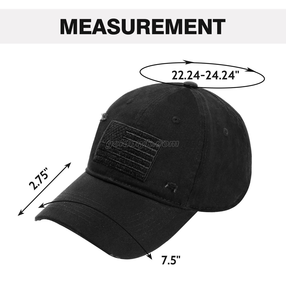 GK230106-001105 American Flag Washed baseball cap GK230106-001105 アメリカ国旗ウォッシュベースボールキャップ