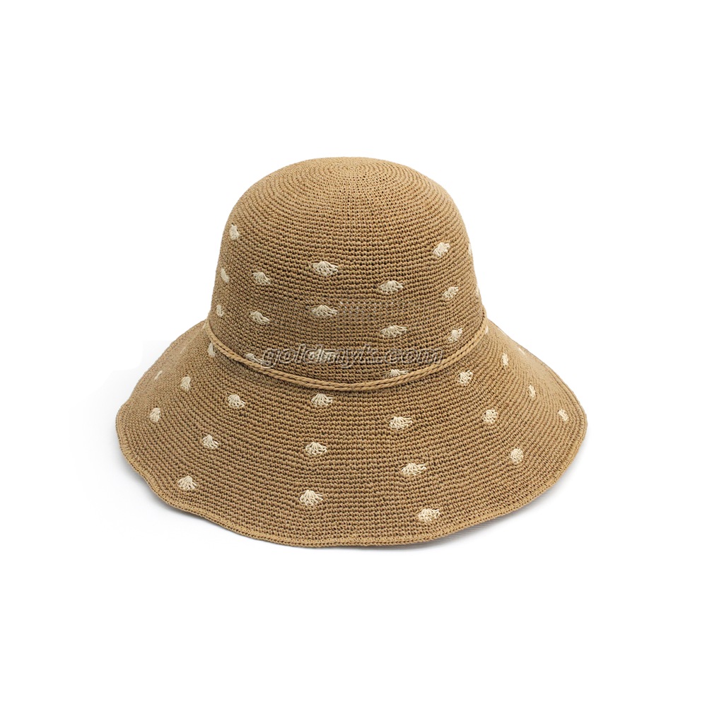019505 straw hat 019505 麦わら帽子