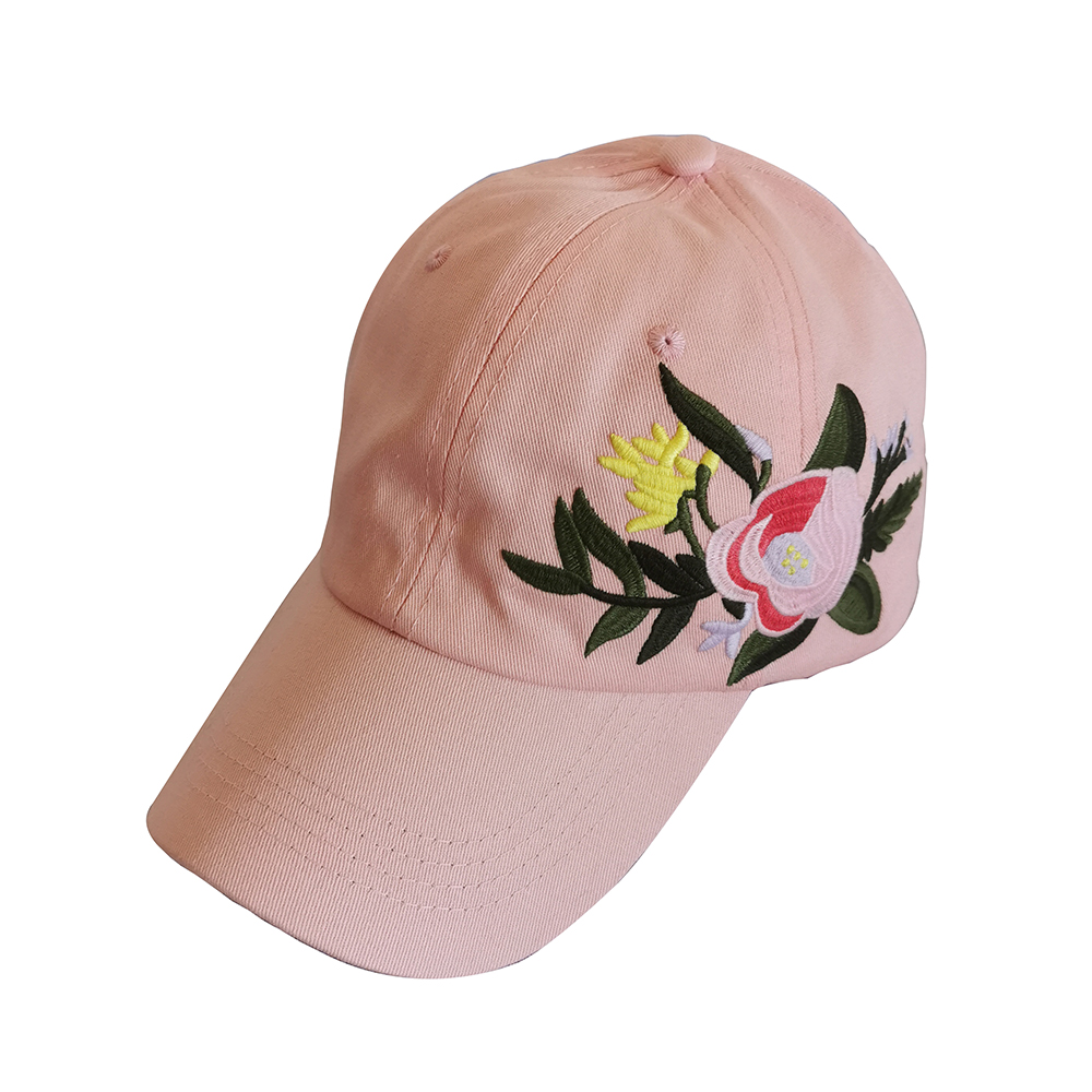 Fashion Beautiful Embroidery Custom Woven Basehall Cap ファッション美しい刺繍カスタム織Basehallキャップ