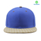 プリントトップブリム付きコットンブランクスナップバックキャップ