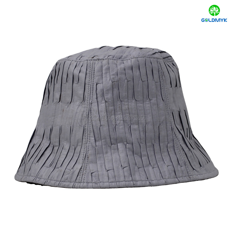 カスタムロゴバケツハット100％ポリエステリーテリーファブリック女性と男性用のスポーティースタイル