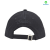 ディープブラックチャイナファクトリーOEMカスタム刺繍100％コットンツイル野球帽と帽子