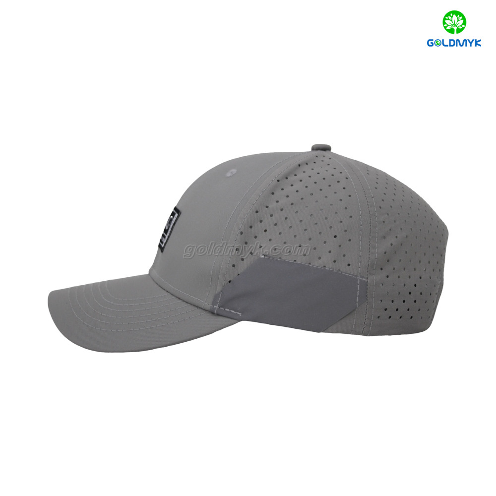 カスタム100％ポリエステルファブリック6パネル野球キャップストリートスタイルの帽子とビジネスのための男性と女性のための刺繍ロゴ