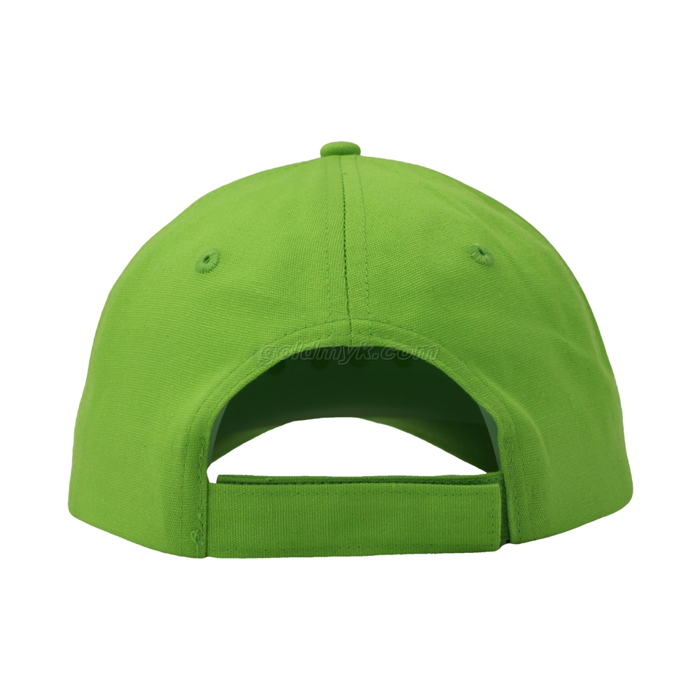 ホットセール100％リサイクルポリエステルファブリック野球RPETキャップと刺繍と織りラベル付きの帽子