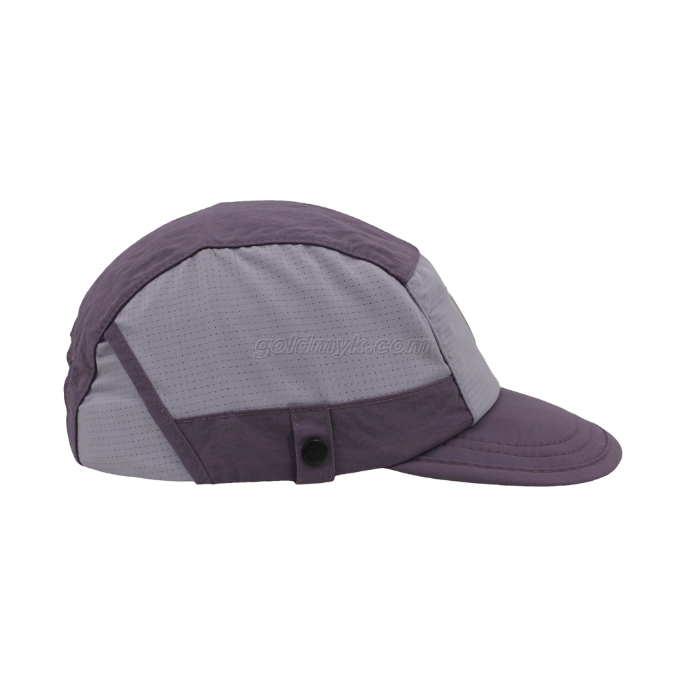 ホットセールライトウェイトポリエステルファブリックUV保護スポーツキャップとカスタムロゴデザインの帽子