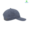 カスタムロゴ100％コットンツィルファブリック苦しみ洗浄6パネルネイビーブルー野球帽子帽子スポーティー女性男性刺繍オプション