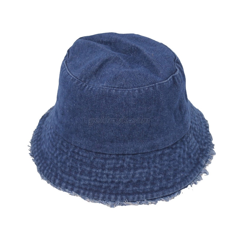 100％コットンファブリックバケットキャップの女性と男性