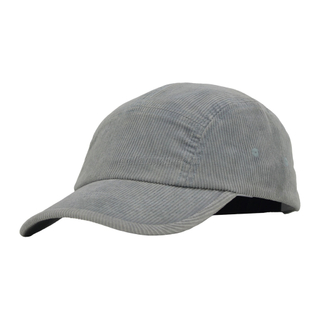 プロモーションカスタムコーデュロイファブリックファイブパネルスポーツキャップとセミカーブドピークの帽子
