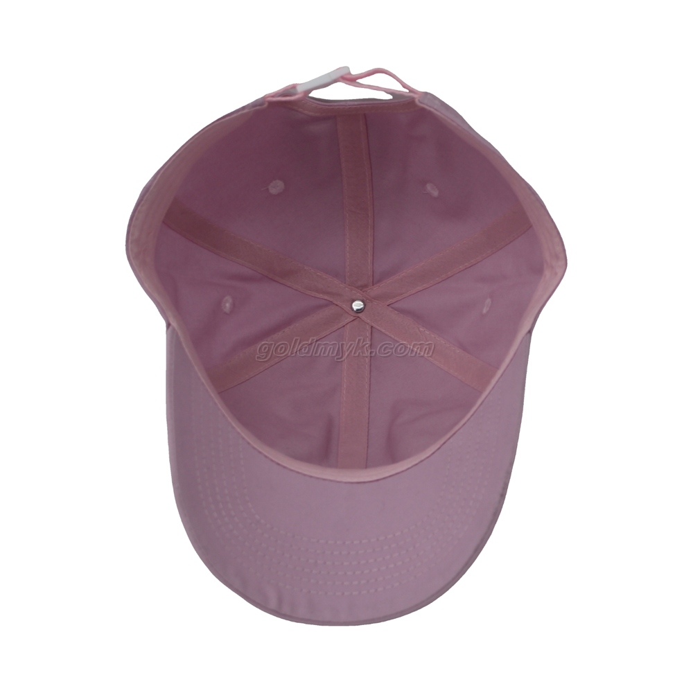 100％コットンファブリック野球キャップ手洗いの女性と男性の酸洗浄、パッチ刺繍、6パネルキャップ