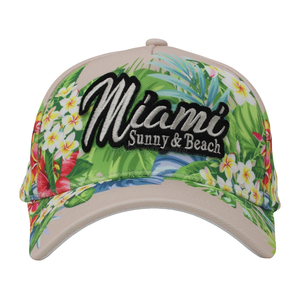 カスタムロゴお父さん帽子パッチ刺繍 5 パネルカラフルな野球帽スポーツ帽子男性と女性のため