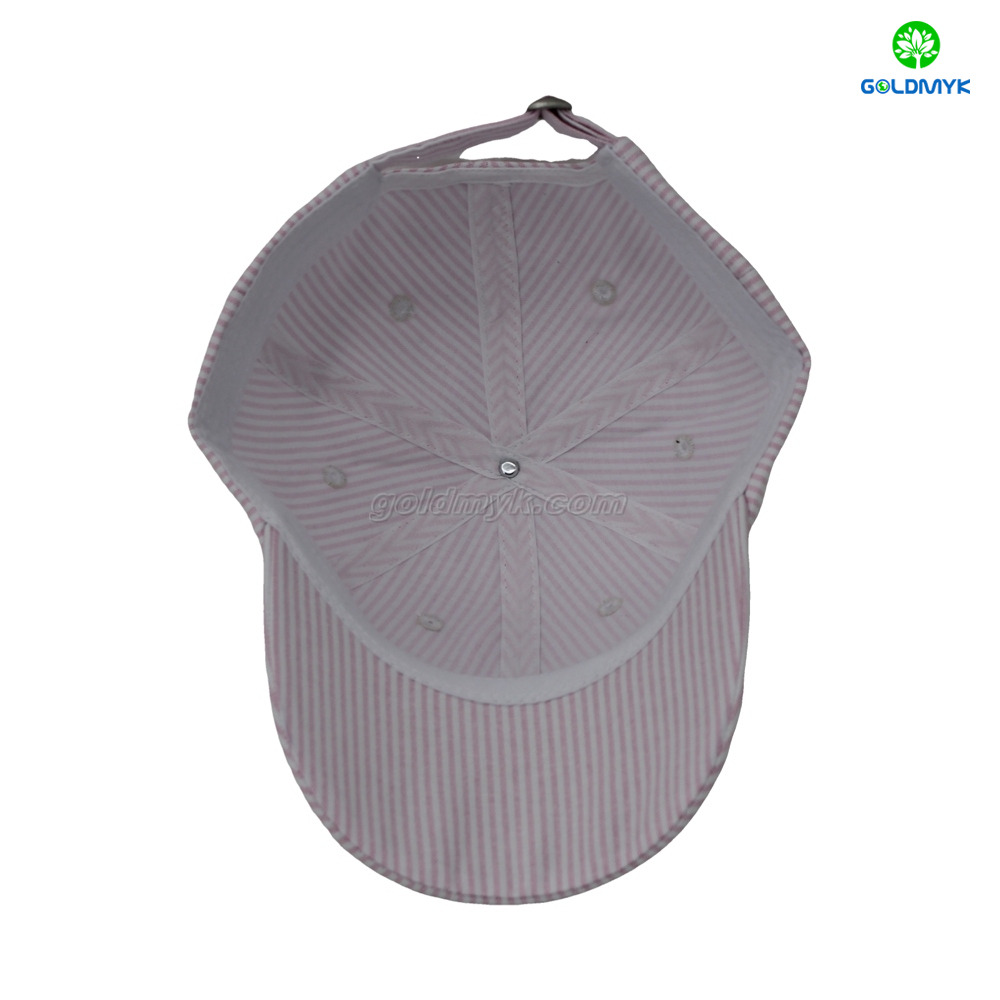 100％コットンツイルピンク野球帽子カスタマイズ可能なOEMスポーティーストリートスタイルテリーファブリックドットパターン中国工場から直接