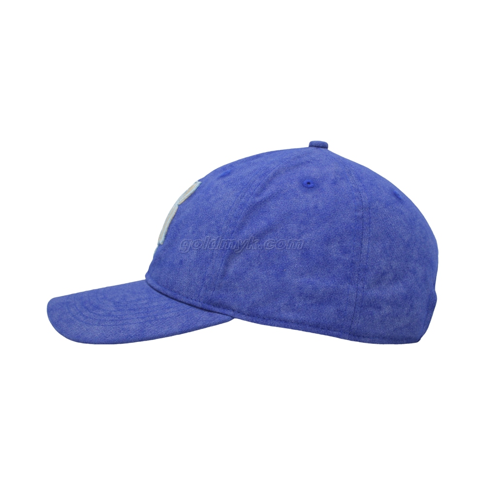 ファッションデザインファブリックカスタム非構造化されていない野球帽と帽子新しい3D刺繍