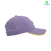 新しいスタイルとファッションピンクの女性ソフト100％コットンファブリック野球キャップカスタムロゴデザイン