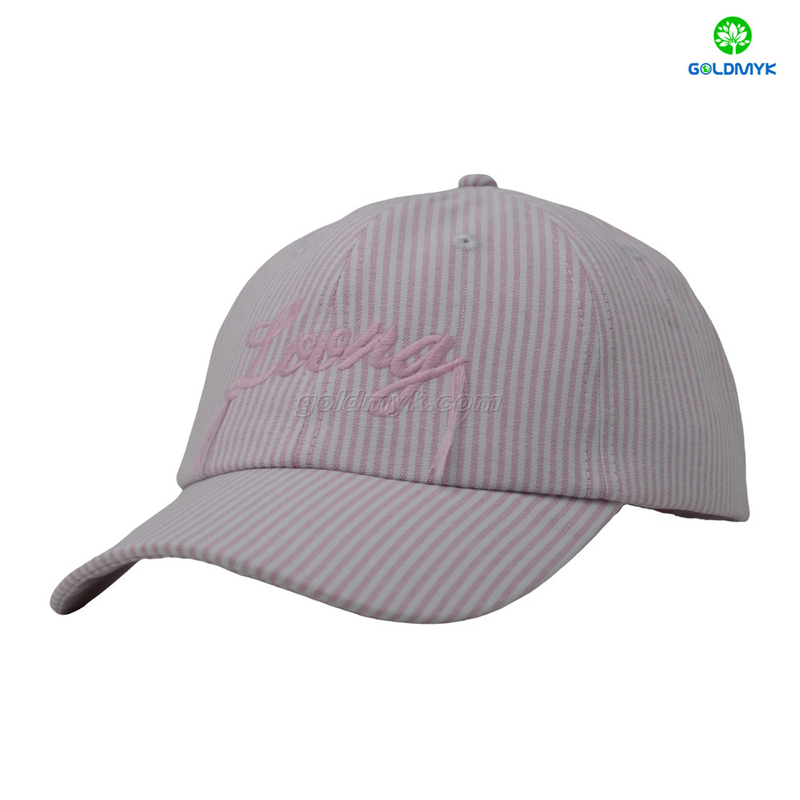 100％コットンツイルピンク野球帽子カスタマイズ可能なOEMスポーティーストリートスタイルテリーファブリックドットパターン中国工場から直接