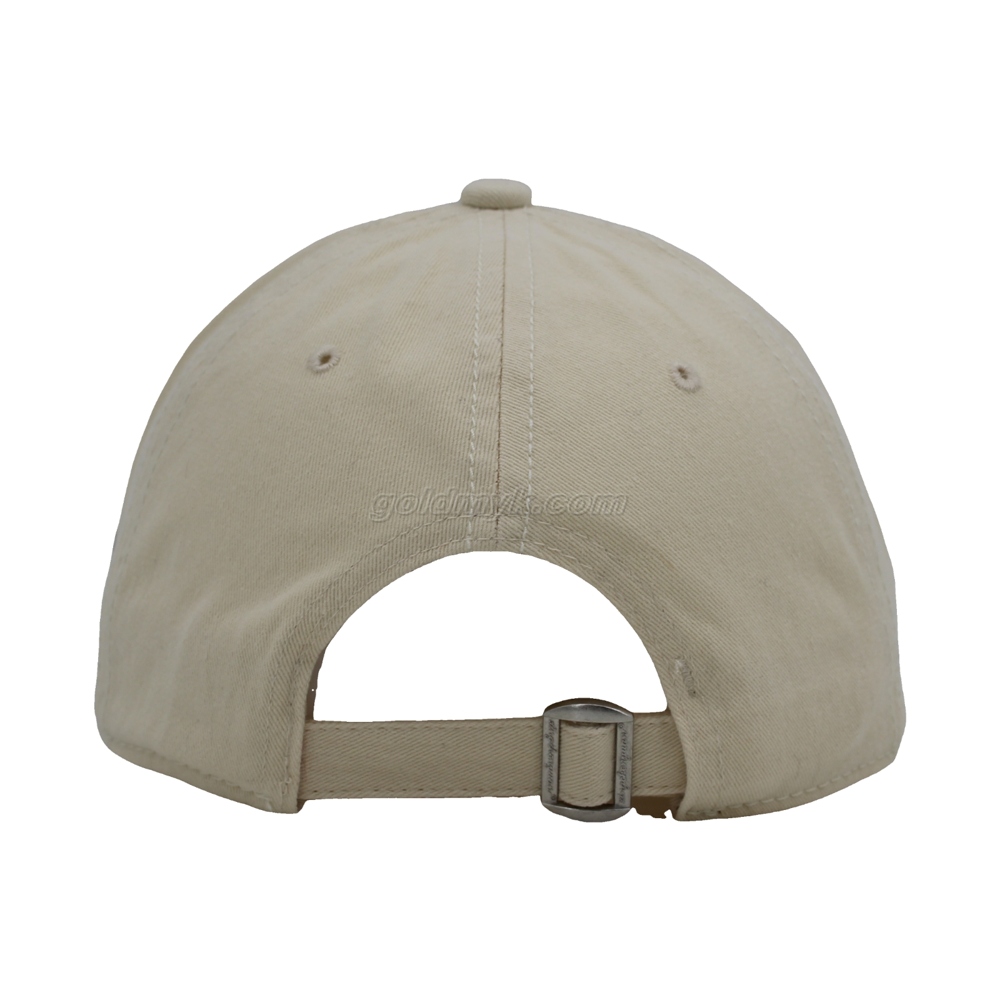 100％コットンファブリック野球キャップ手洗いの女性と男性の酸洗浄、パッチ刺繍、6パネルキャップ