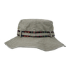 100％コットンファブリックバケットキャップハンドウォッシュ女性と男性酸洗浄、パッチ刺繍、6パネルキャップ