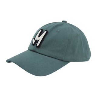 100％コットンファブリック野球キャップ手洗いの女性と男性の酸洗浄、パッチ刺繍、6パネルキャップ