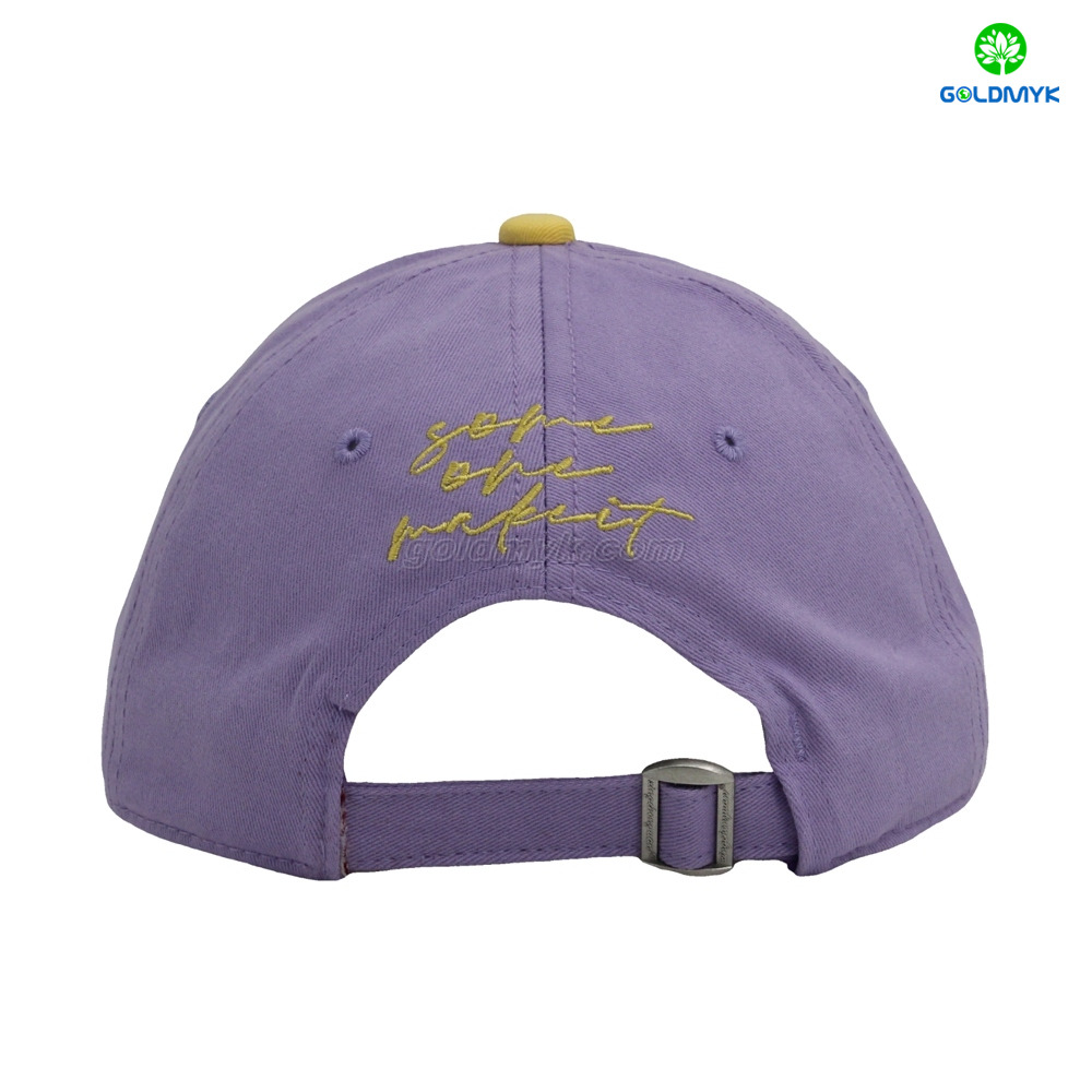 新しいスタイルとファッションピンクの女性ソフト100％コットンファブリック野球キャップカスタムロゴデザイン