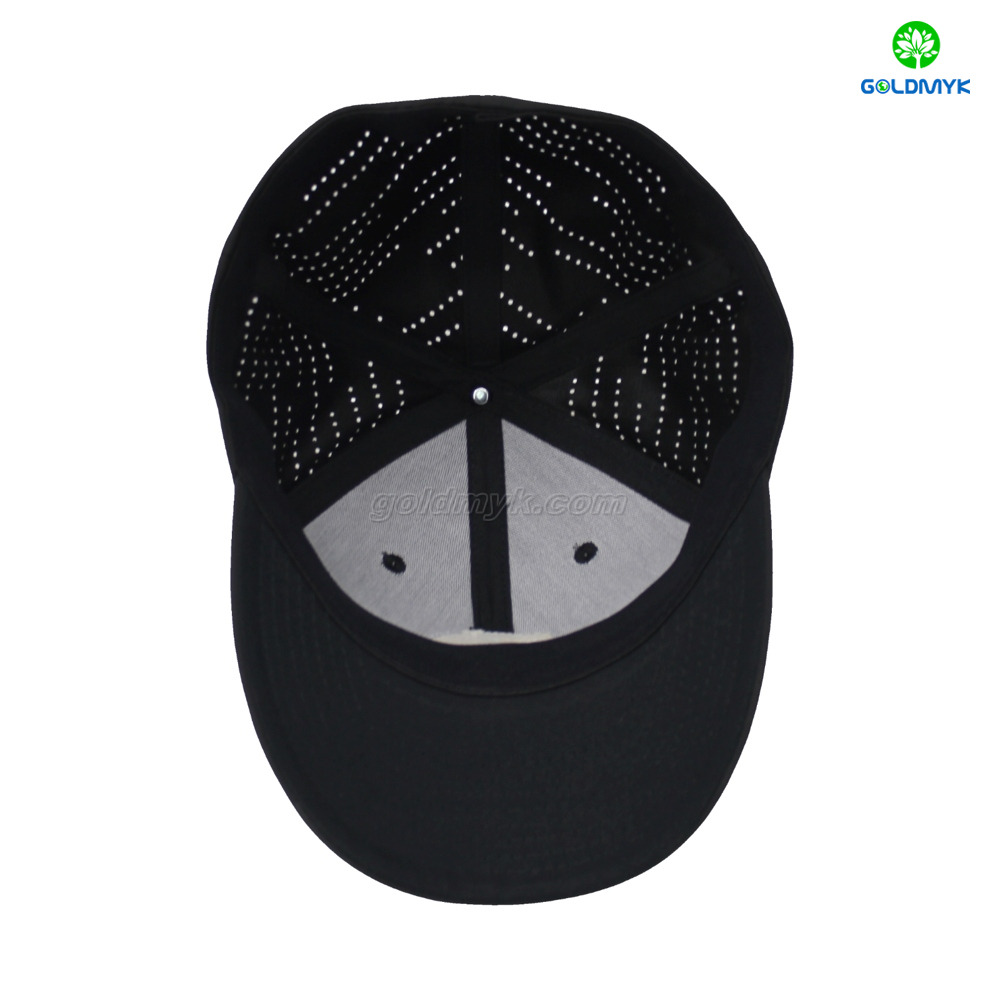 カスタム100％ポリエステル6-パネル野球帽子ストリートスタイルの帽子と湾曲した縁とシリコンのロゴ