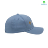 新しいキャップホットセールオーガニックコットンファブリック6パネル野球キャップとカスタムロゴデザインの帽子