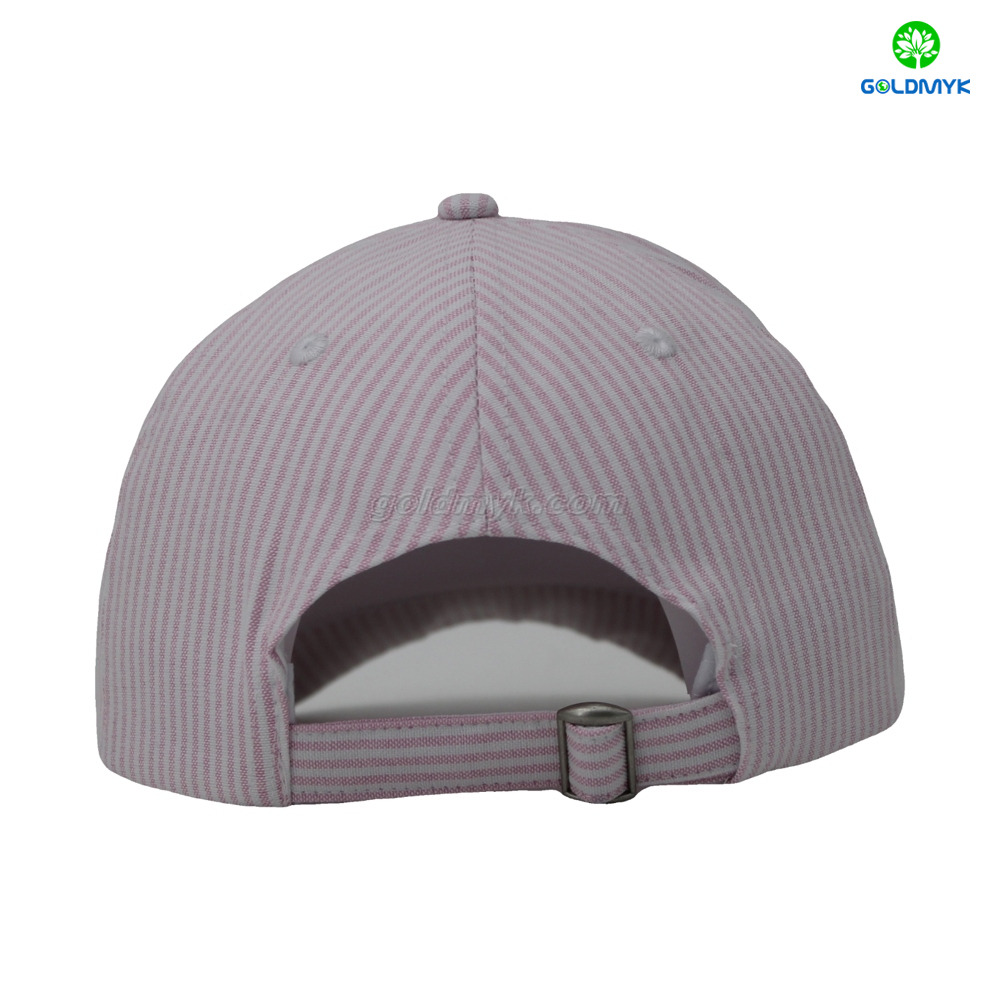 100％コットンツイルピンク野球帽子カスタマイズ可能なOEMスポーティーストリートスタイルテリーファブリックドットパターン中国工場から直接