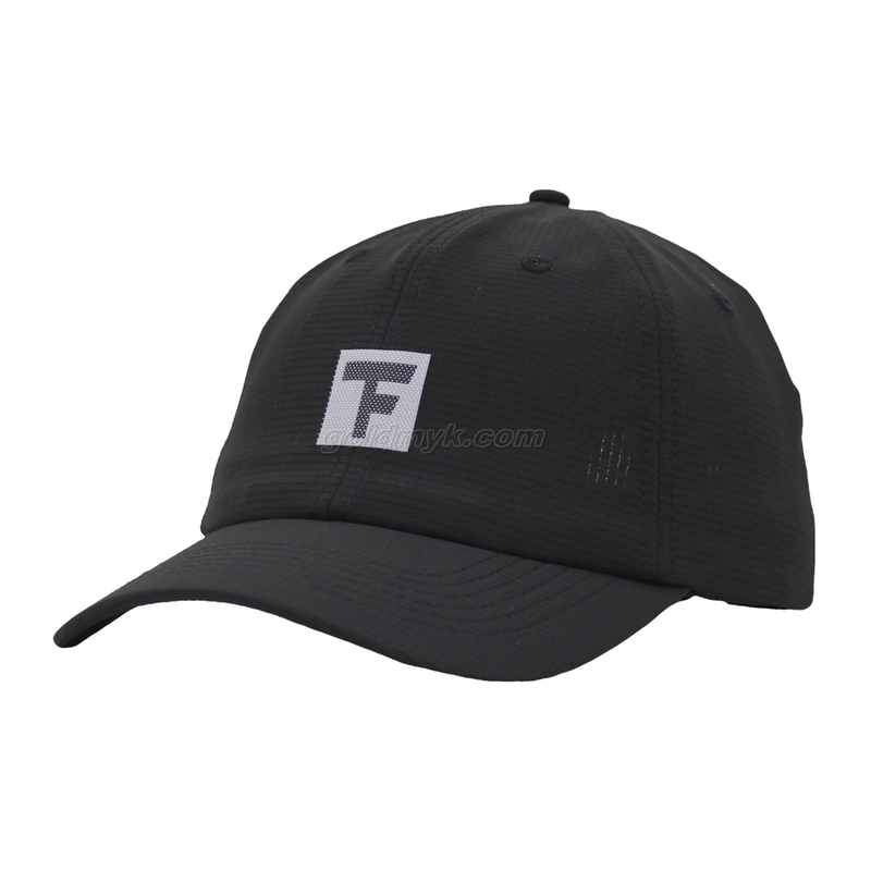 女性と男性の100％ポリエステル野球帽ロープカスタム刺繍シルク印刷6パネルキャップメタルバックルクロージャー