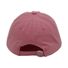 新しいスタイルとファッションピンクの女性ソフトコットン野球帽をカスタムロゴデザイン