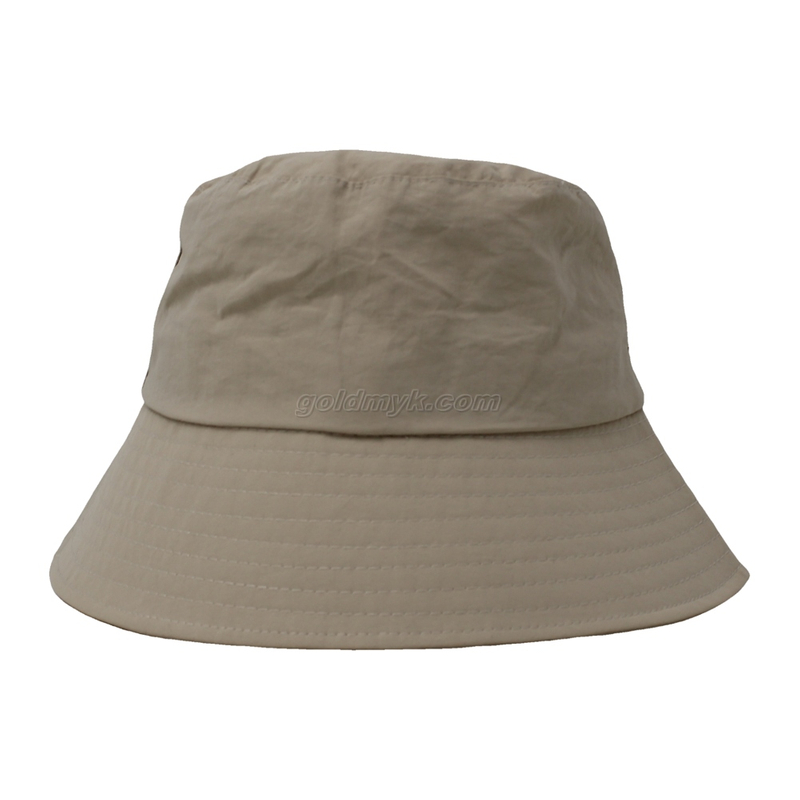 100％ポリエステル生地のバケツキャップの女性と男性