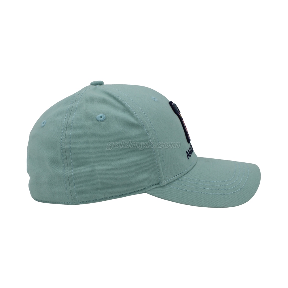 美しいカスタムコットンツイル構造化された野球帽と刺繍パッチ付きの帽子
