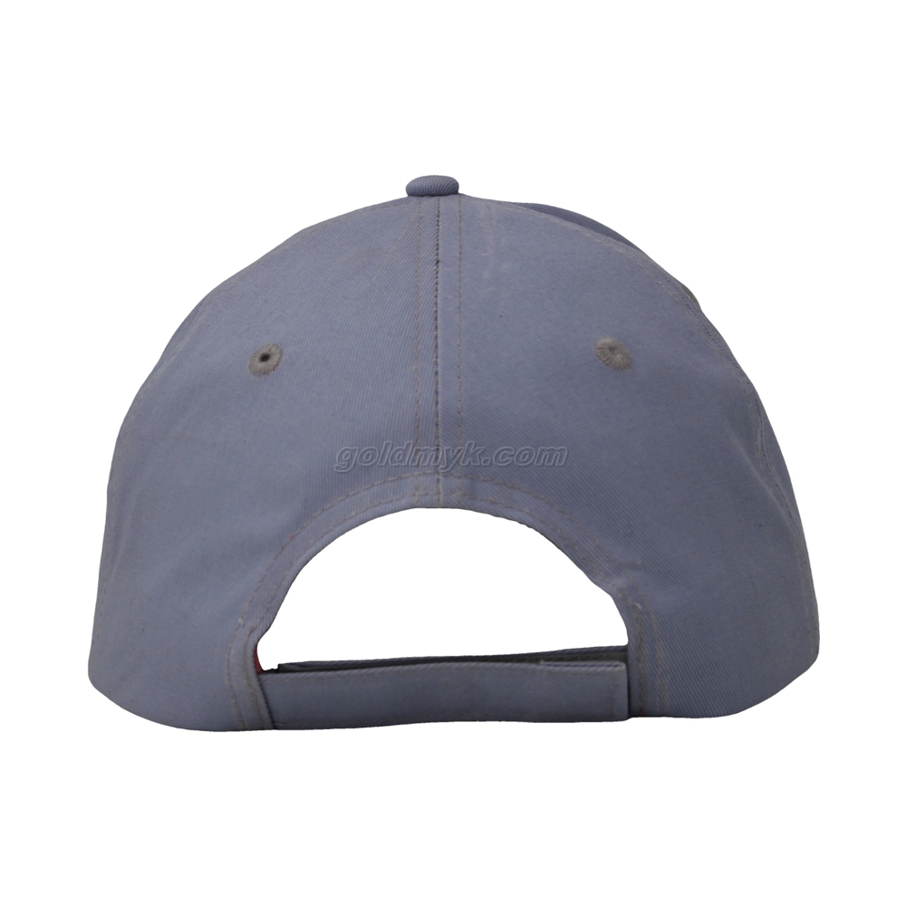 カスタム6パネルサーモクロミックファブリックコットンツイル野球帽と刺繍と織りラベル付きの帽子